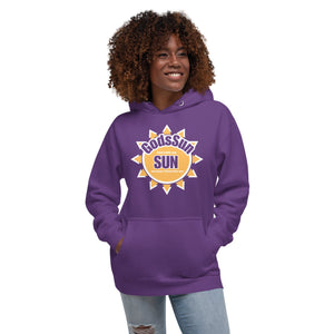Purple & Gold God Sun Unisex Hoodie